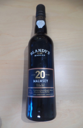 Blandy's "Malmsey 20 Years Old" 0.50Ltr.